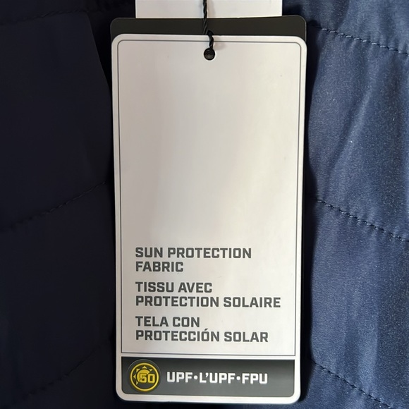 Brand New Callaway Classic Quilted Lightweight Peacoat Jacket Sun Protection UPF - Picture 8 of 8